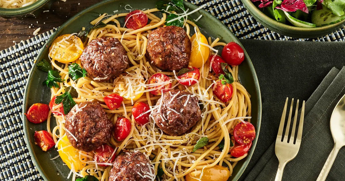 Baked Italian Meatballs | Beef Loving Texans | Beef Loving Texans is your one-stop information cente